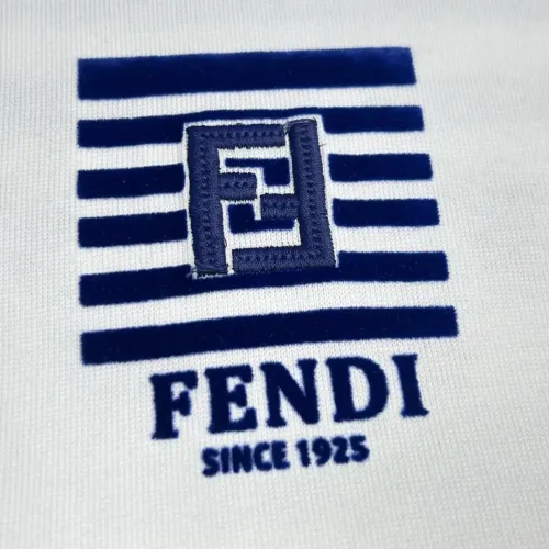 Replica Fendi T-Shirts Short Sleeved For Men #1444429 $80.00 USD for Wholesale