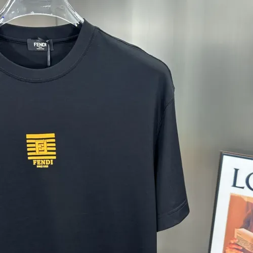Replica Fendi T-Shirts Short Sleeved For Men #1444430 $80.00 USD for Wholesale