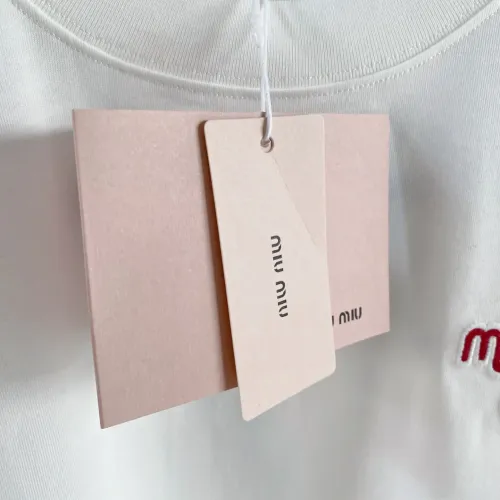 Replica MIU MIU T-Shirts Short Sleeved For Unisex #1444454 $72.00 USD for Wholesale