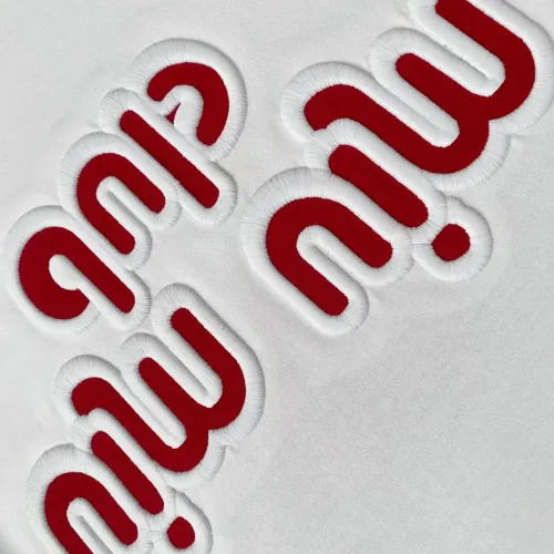 Replica MIU MIU T-Shirts Short Sleeved For Unisex #1444454 $72.00 USD for Wholesale