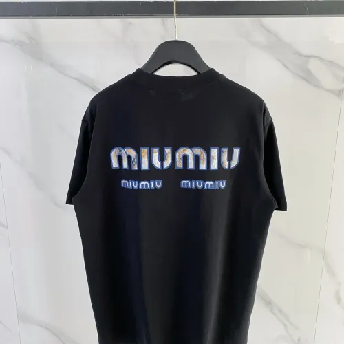 Replica MIU MIU T-Shirts Short Sleeved For Unisex #1444455 $72.00 USD for Wholesale