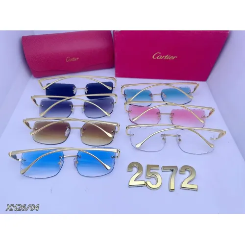 Replica Cartier Fashion Sunglasses #1444552 $29.00 USD for Wholesale