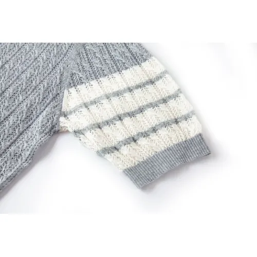 Replica Thom Browne TB T-Shirts Short Sleeved For Women #1444557 $68.00 USD for Wholesale