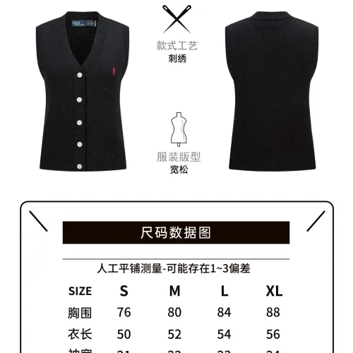 Replica Ralph Lauren Polo T-Shirts Sleeveless For Women #1444558 $64.00 USD for Wholesale