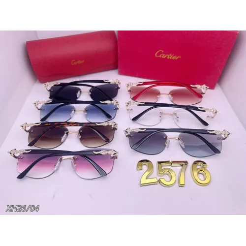 Replica Cartier Fashion Sunglasses #1444571 $29.00 USD for Wholesale