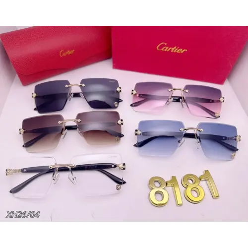 Replica Cartier Fashion Sunglasses #1444574 $29.00 USD for Wholesale