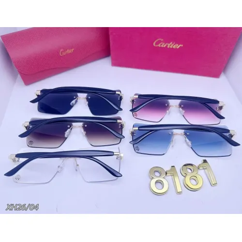 Replica Cartier Fashion Sunglasses #1444576 $29.00 USD for Wholesale