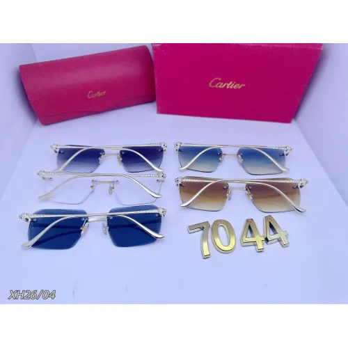 Replica Cartier Fashion Sunglasses #1444580 $29.00 USD for Wholesale