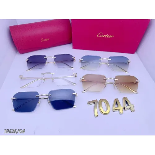 Replica Cartier Fashion Sunglasses #1444580 $29.00 USD for Wholesale