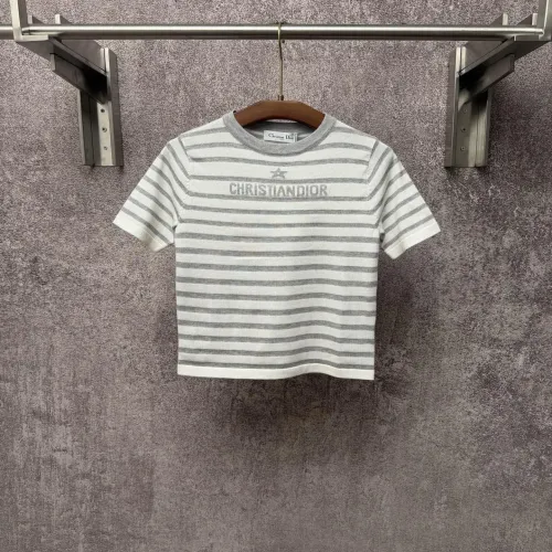 Cheap Christian Dior T-Shirts Short Sleeved For Women #1444584, $$56.00 USD On Christian Dior T-Shirts