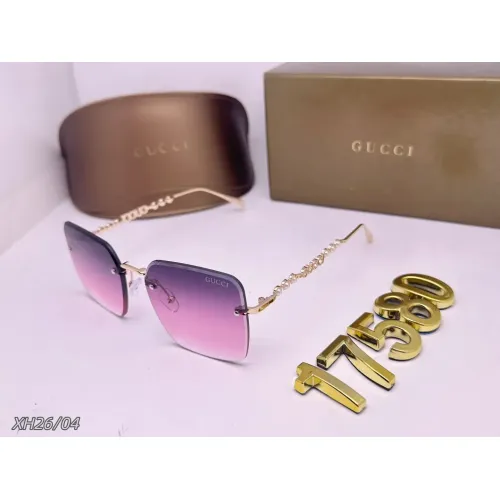 Cheap Gucci Sunglasses #1444747, $$29.00 USD On Gucci Sunglasses