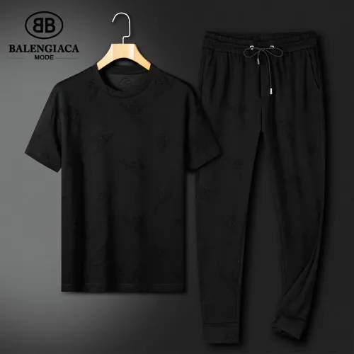 Cheap Balenciaga Fashion Tracksuits Short Sleeved For Men #1444749, $$92.00 USD On Balenciaga Fashion Tracksuits