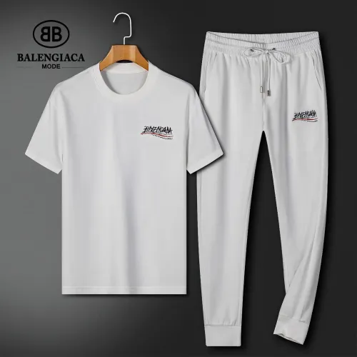 Cheap Balenciaga Fashion Tracksuits Short Sleeved For Men #1444761, $$92.00 USD On Balenciaga Fashion Tracksuits
