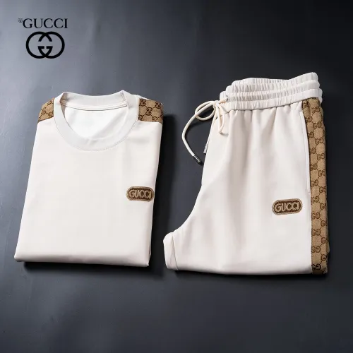 Replica Gucci Tracksuits Short Sleeved For Men #1444765 $92.00 USD for Wholesale