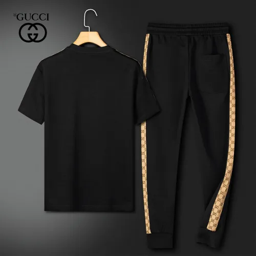 Replica Gucci Tracksuits Short Sleeved For Men #1444767 $92.00 USD for Wholesale