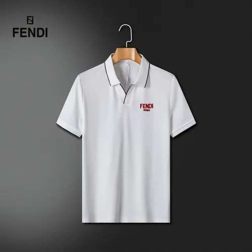 Cheap Fendi T-Shirts Short Sleeved For Men #1444808, $$42.00 USD On Fendi T-Shirts