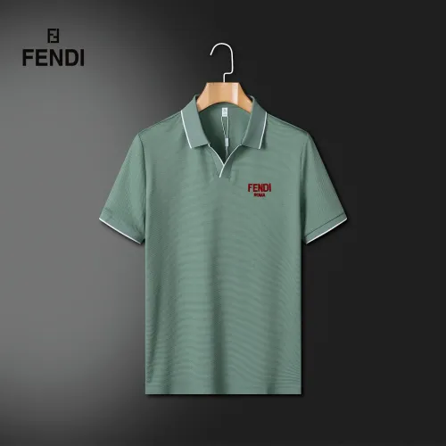 Cheap Fendi T-Shirts Short Sleeved For Men #1444810, $$42.00 USD On Fendi T-Shirts