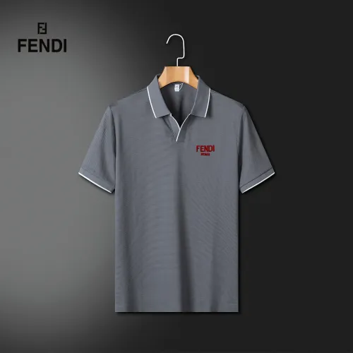 Cheap Fendi T-Shirts Short Sleeved For Men #1444811, $$42.00 USD On Fendi T-Shirts