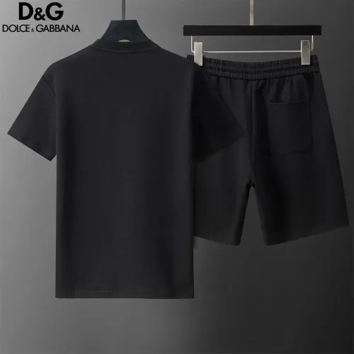 Replica Dolce & Gabbana D&G Tracksuits Short Sleeved For Men #1444869 $80.00 USD for Wholesale