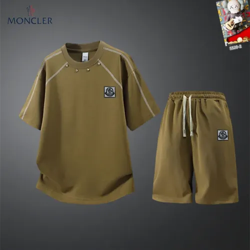 Cheap Moncler Tracksuits Short Sleeved For Men #1444876, $$56.00 USD On Moncler Tracksuits