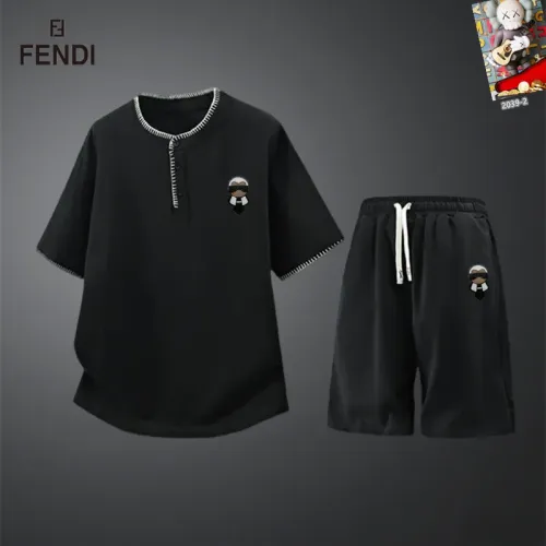 Cheap Fendi Tracksuits Short Sleeved For Men #1444913, $$56.00 USD On Fendi Tracksuits