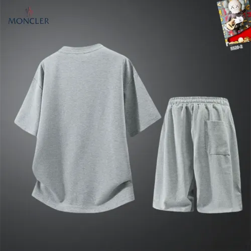 Replica Moncler Tracksuits Short Sleeved For Men #1444923 $56.00 USD for Wholesale