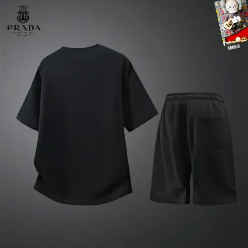 Replica Prada Tracksuits Short Sleeved For Men #1444929 $56.00 USD for Wholesale