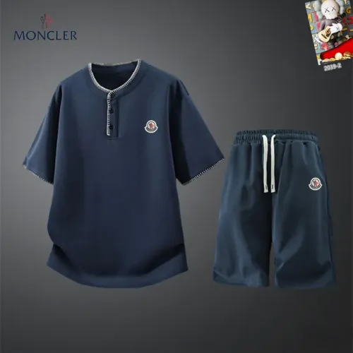Cheap Moncler Tracksuits Short Sleeved For Men #1444944, $$56.00 USD On Moncler Tracksuits