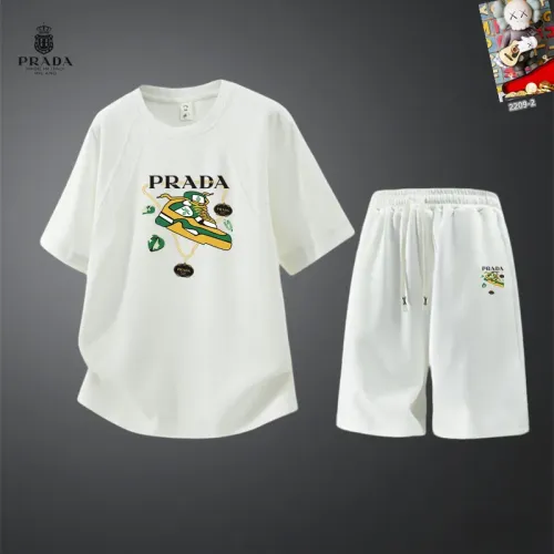 Cheap Prada Tracksuits Short Sleeved For Men #1444959, $$56.00 USD On Prada Tracksuits