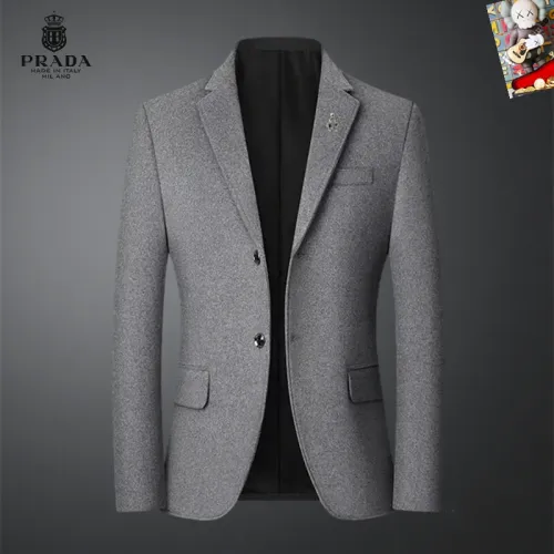 Cheap Prada Jackets Long Sleeved For Men #1444986, $$68.00 USD On Prada Jackets
