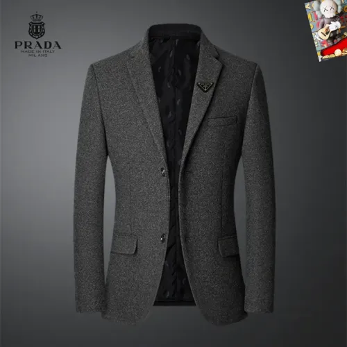 Cheap Prada Jackets Long Sleeved For Men #1445021, $$68.00 USD On Prada Jackets