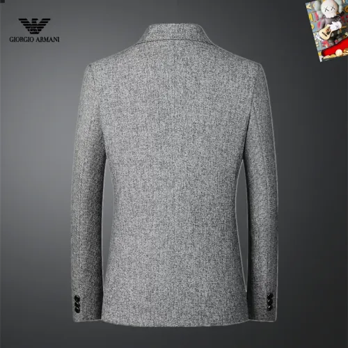 Replica Armani Jackets Long Sleeved For Men #1445041 $68.00 USD for Wholesale
