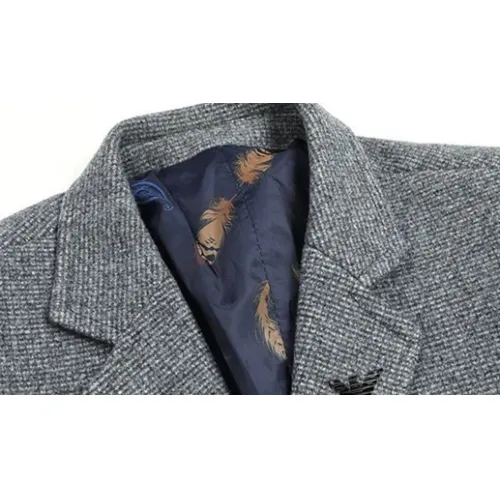 Replica Armani Jackets Long Sleeved For Men #1445056 $68.00 USD for Wholesale