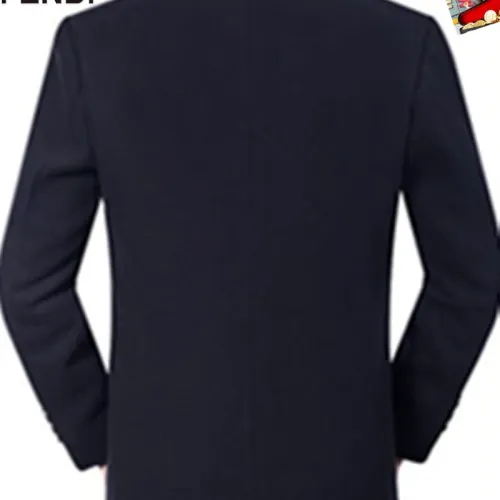 Replica Fendi Jackets Long Sleeved For Men #1445087 $68.00 USD for Wholesale