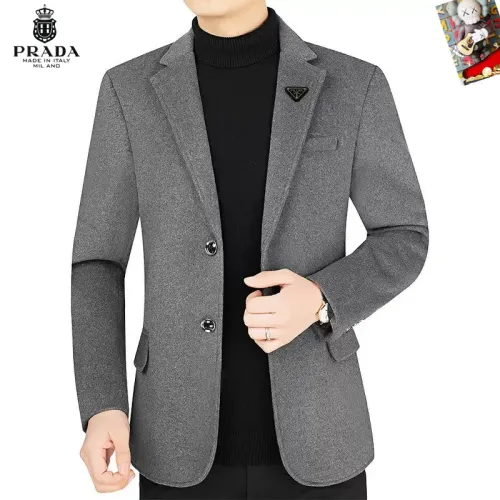 Cheap Prada Jackets Long Sleeved For Men #1445093, $$68.00 USD On Prada Jackets