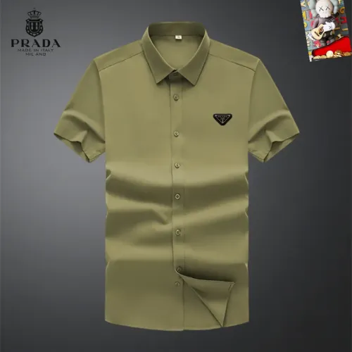Cheap Prada Shirts Short Sleeved For Unisex #1445109, $$38.00 USD On Prada Shirts