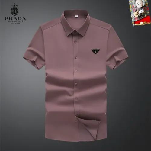 Cheap Prada Shirts Short Sleeved For Unisex #1445110, $$38.00 USD On Prada Shirts