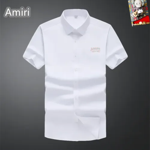Cheap Amiri Shirts Short Sleeved For Unisex #1445136, $$38.00 USD On Amiri Shirts