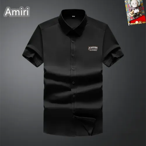 Cheap Amiri Shirts Short Sleeved For Unisex #1445137, $$38.00 USD On Amiri Shirts