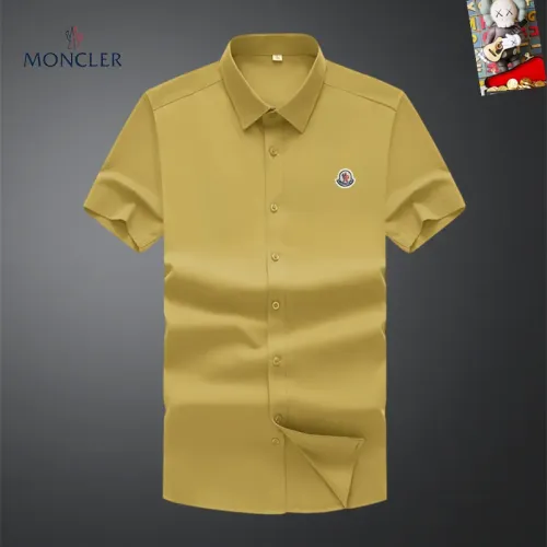 Cheap Moncler Shirts Short Sleeved For Unisex #1445158, $$38.00 USD On Moncler Shirts