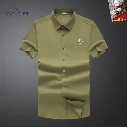 Cheap Moncler Shirts Short Sleeved For Unisex #1445159, $$38.00 USD On Moncler Shirts