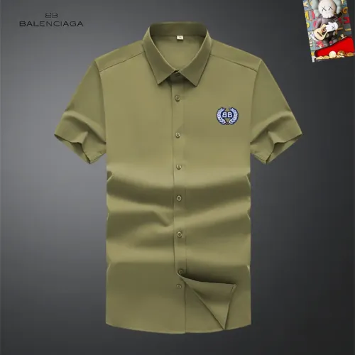 Cheap Balenciaga Shirts Short Sleeved For Unisex #1445175, $$38.00 USD On Balenciaga Shirts
