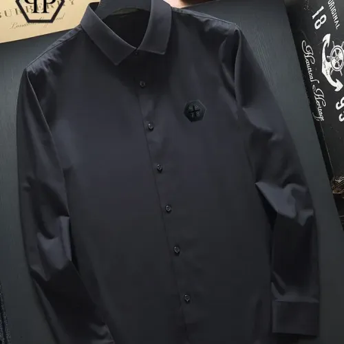 Cheap Philipp Plein PP Shirts Long Sleeved For Unisex #1445284, $$40.00 USD On Philipp Plein PP Shirts