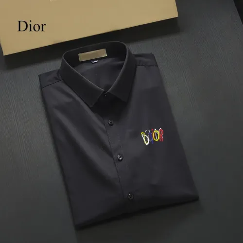 Replica Christian Dior Shirts Long Sleeved For Unisex #1445292 $40.00 USD for Wholesale