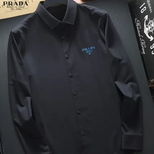 Cheap Prada Shirts Long Sleeved For Unisex #1445298, $$40.00 USD On Prada Shirts