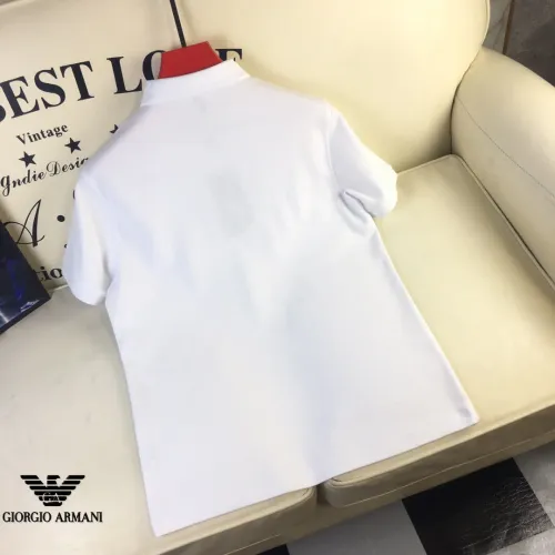 Replica Armani T-Shirts Short Sleeved For Men #1445323 $29.00 USD for Wholesale