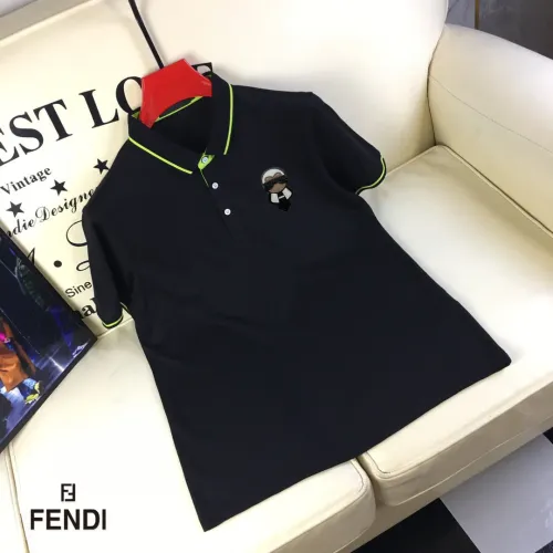 Cheap Fendi T-Shirts Short Sleeved For Men #1445361, $$29.00 USD On Fendi T-Shirts