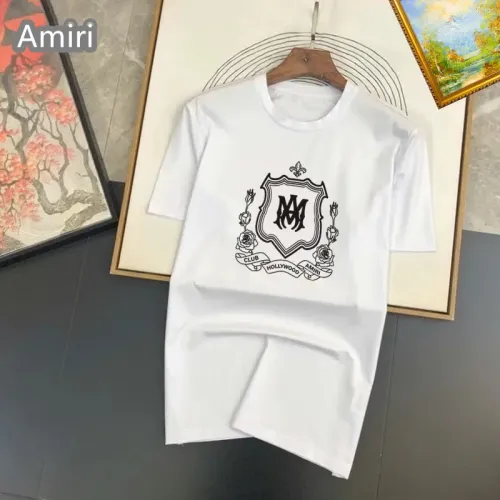 Cheap Amiri T-Shirts Short Sleeved For Unisex #1445378, $$25.00 USD On Amiri T-Shirts