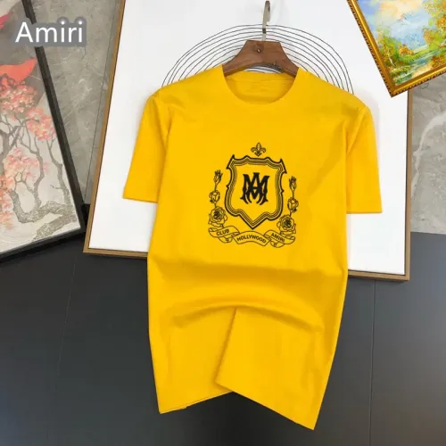 Cheap Amiri T-Shirts Short Sleeved For Unisex #1445382, $$25.00 USD On Amiri T-Shirts
