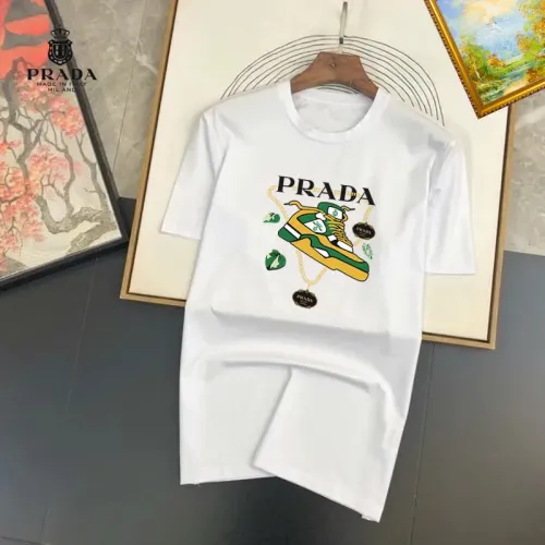 Cheap Prada T-Shirts Short Sleeved For Unisex #1445456, $$25.00 USD On Prada T-Shirts